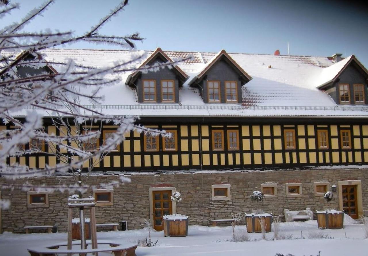 Naturhotel Etzdorfer Hof Schoenburg Esterno foto